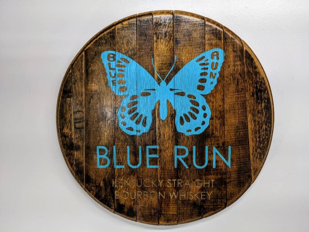 Bourbon Barrel Top Wall Art - Engraved Logo - Image 23