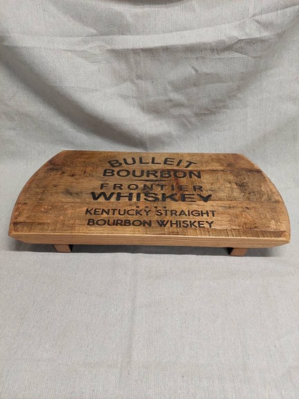 Bourbon Barrel Top Tray - Engraved Logo - Image 4