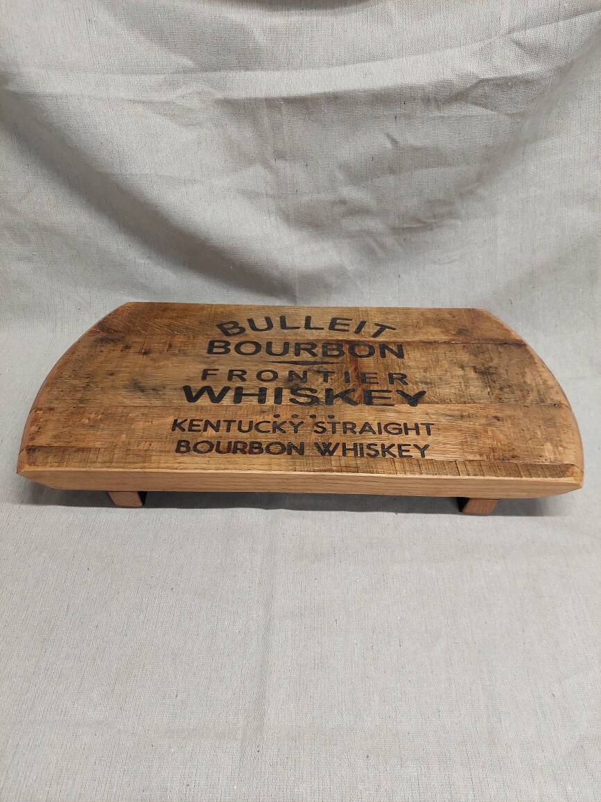 Bourbon Barrel Top Tray - Engraved Logo - Image 4
