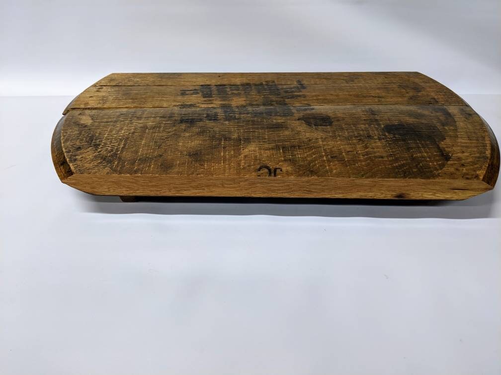 Bourbon Barrel Top Tray - Engraved Logo - Image 14