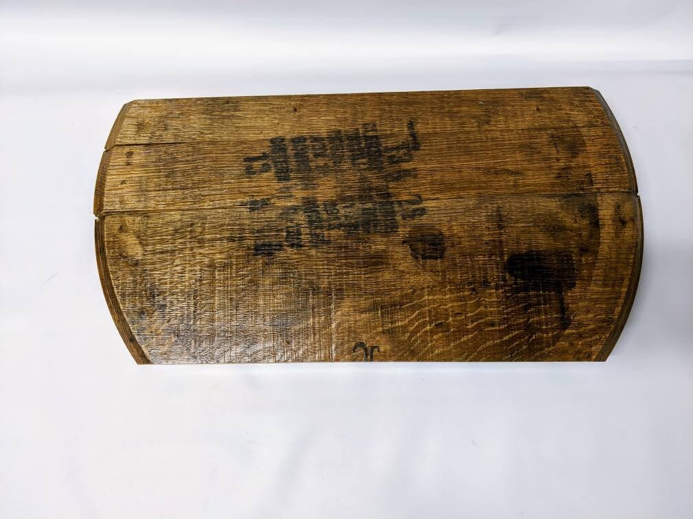 Bourbon Barrel Top Tray - Engraved Logo - Image 16