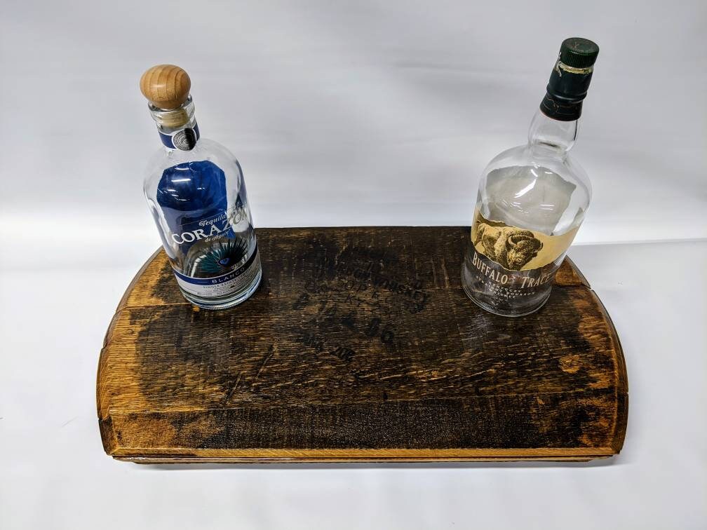 Bourbon Barrel Top Tray - Engraved Logo - Image 17