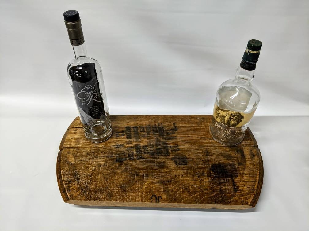 Bourbon Barrel Top Tray - Engraved Logo - Image 18