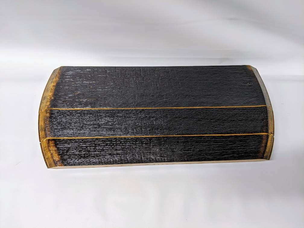 Bourbon Barrel Top Tray - Burn Side Up - Image 2