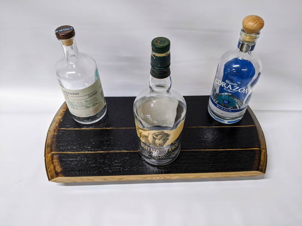 Bourbon Barrel Top Tray - Burn Side Up