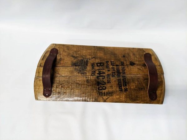 Bourbon Barrel Top Tray - Engraved Logo - Image 12