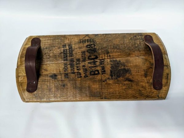 Bourbon Barrel Top Tray - Engraved Logo - Image 19