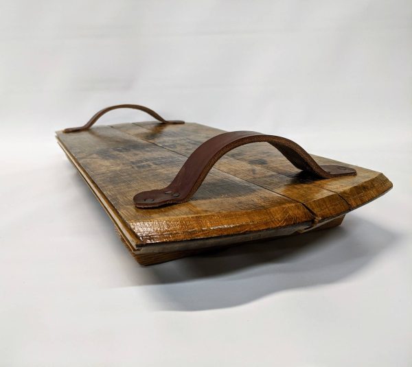 Bourbon Barrel Top Tray - Engraved Logo - Image 6