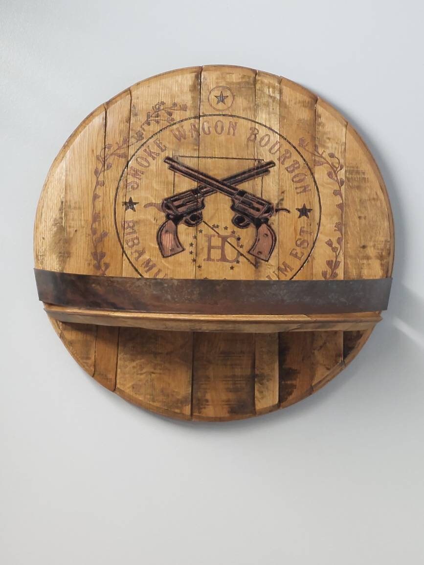 Bourbon Barrel Top Shelf - Engraved Logo - Image 7