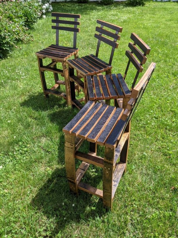 Bourbon Barrel Stave Stools - Image 12