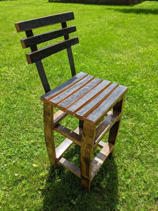 Bourbon Barrel Stave Stools - Image 11