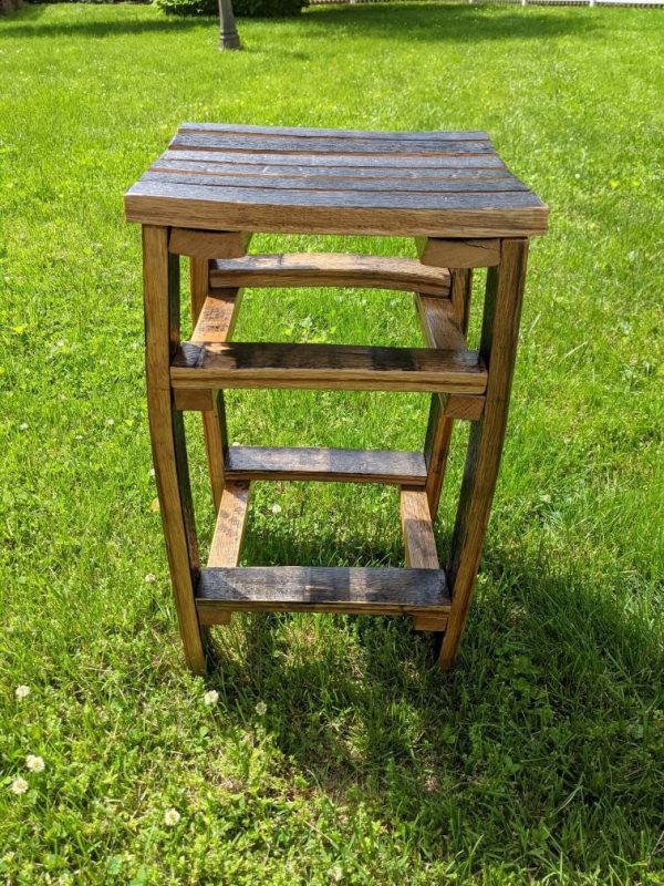 Bourbon Barrel Stave Stools - Image 4