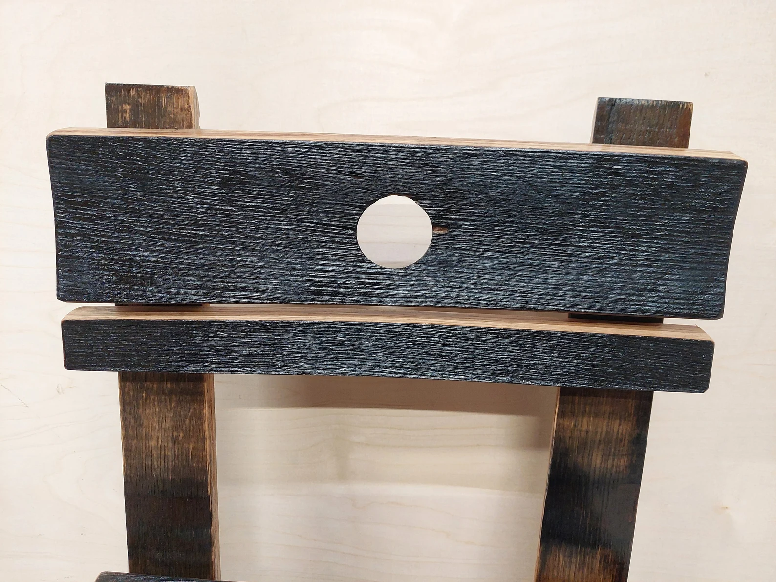 Bourbon Barrel Stave Dining Chair - Image 6