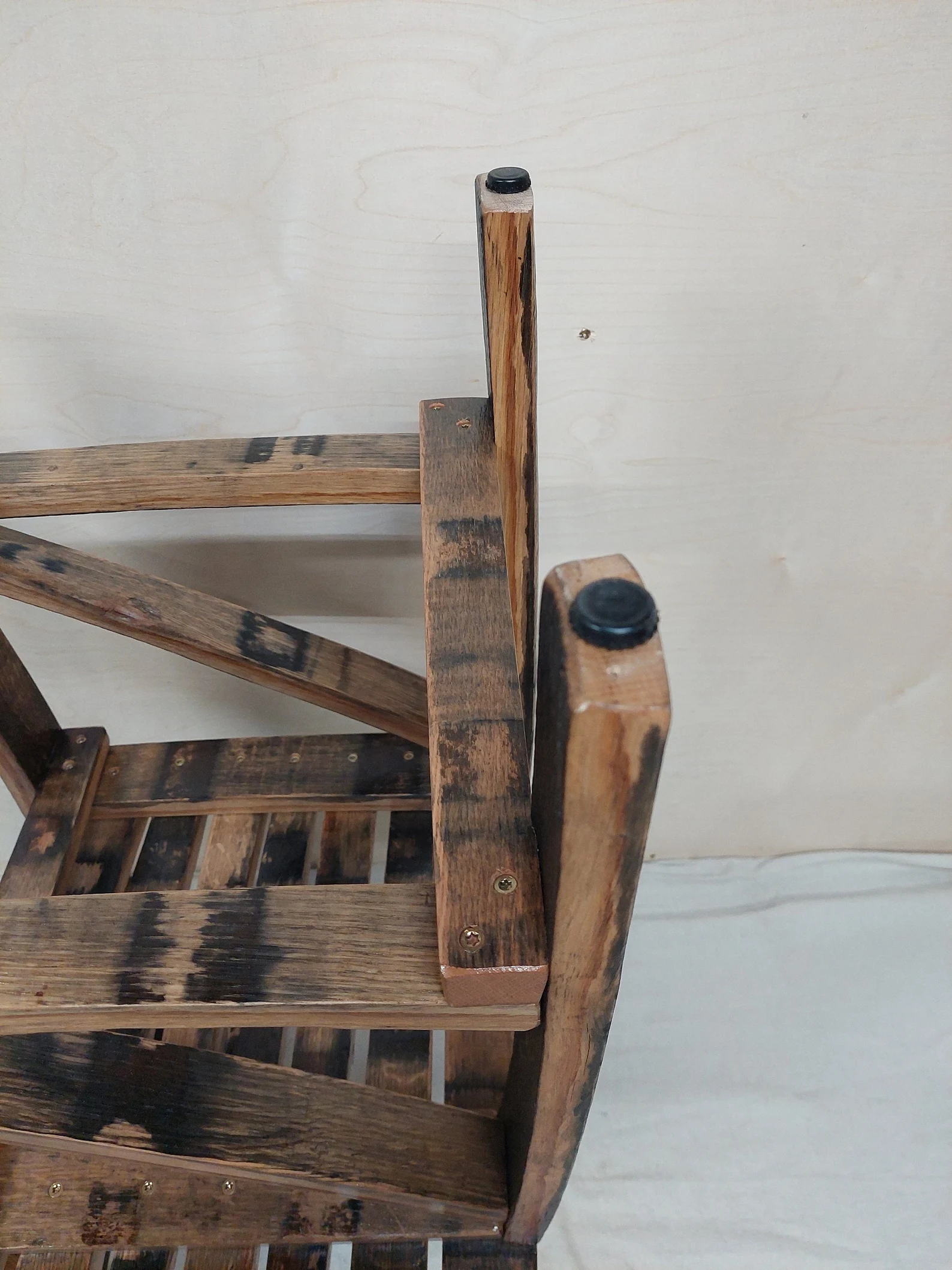 Bourbon Barrel Stave Dining Chair - Image 10